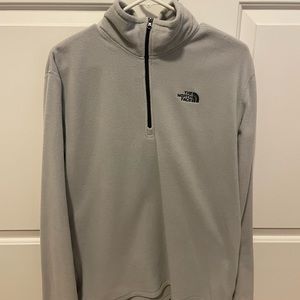 The North Face fleece pullover, Mens size medium, white